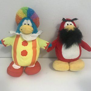DISNEY Club Penguin Rockhopper Clown Suit Soft Toy